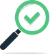 Real customer verification icon